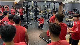 味全龍展開重訓營。（圖／味全龍提供）
