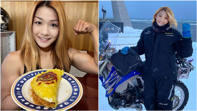 重機正妹關濾鏡！一秒變肌肉大叔嚇歪