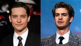 安德魯加菲爾德、陶比麥奎爾。（圖／美聯社／達志影像）