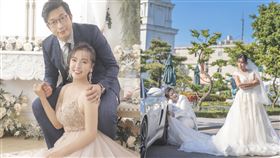  陳伶宣/大12歲的醫師老公林暘朝/婚紗照/臉書