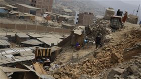 ▲利馬7日發生規模5.6地震，造成至少1人受傷和3棟房屋毀損。（圖／美聯社／達志影像）