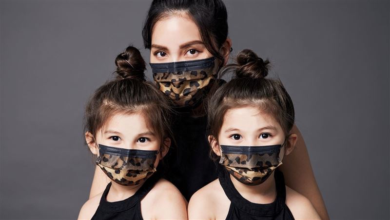 中衛秋冬款口罩美炸　仿豹紋擬真度高
