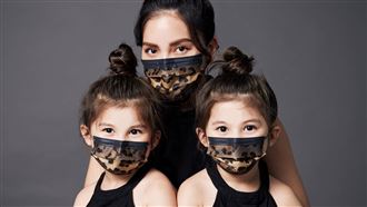 中衛秋冬款口罩美炸　仿豹紋擬真度高