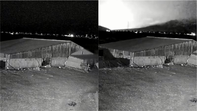 中國青海直擊地震光　唐山大地震也有