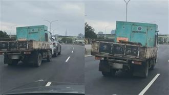 小貨車蛇行逼車　87秒囂張畫面曝光