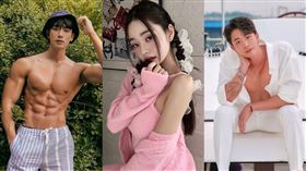 南韓戀愛實境節目《單身即地獄》中，金賢中（左圖）和好朋友車炫承（右圖）共搶一女宋智雅。（圖／翻攝自IG）