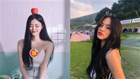 韓國女團DIA成員順伊（圖／翻攝自@somsom_o0o IG）