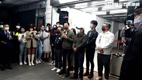 終止惡戰，守住立委席次，林昶佐出面召開記者會。（圖／記者黎冠志攝影）