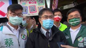 台南,疫情,視察,傳統市場,黃偉哲,