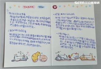 獨／國三少女感謝信曝　百人感動飆淚