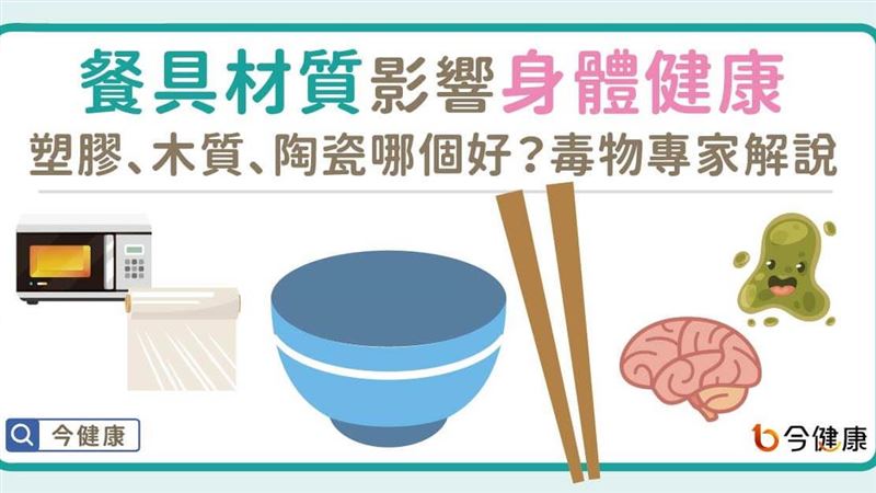 毒物專家解說！餐具材質影響身體健康