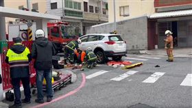 澎湖,馬公,車禍,捲入車底,婦人