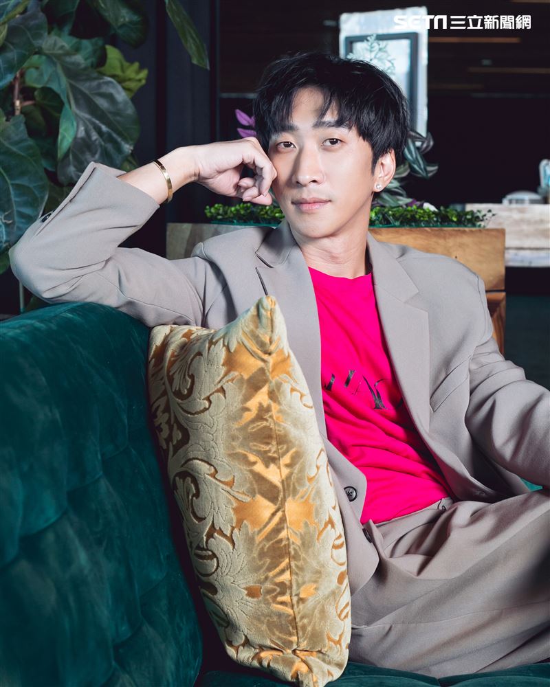 張懷顥三立新聞網專訪。（圖／記者楊澍攝影）