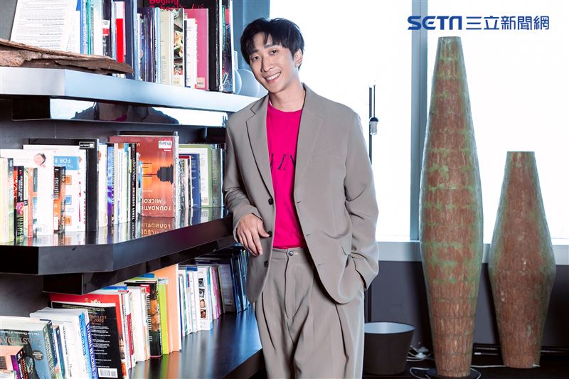 張懷顥三立新聞網專訪。（圖／記者楊澍攝影）