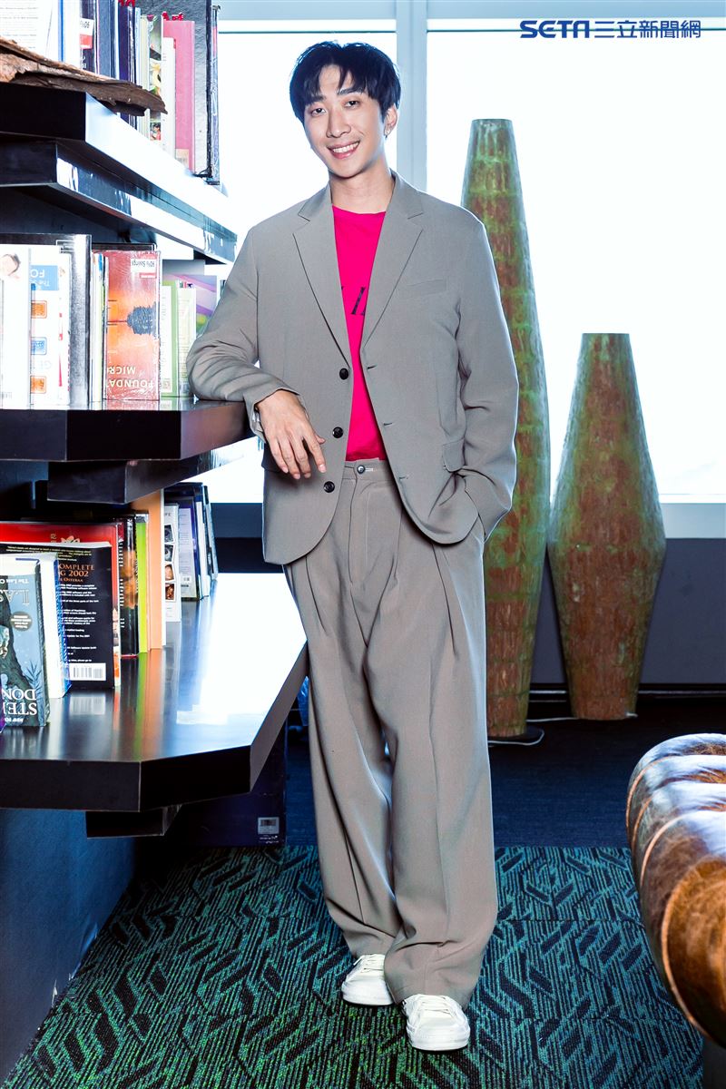 張懷顥三立新聞網專訪。（圖／記者楊澍攝影）