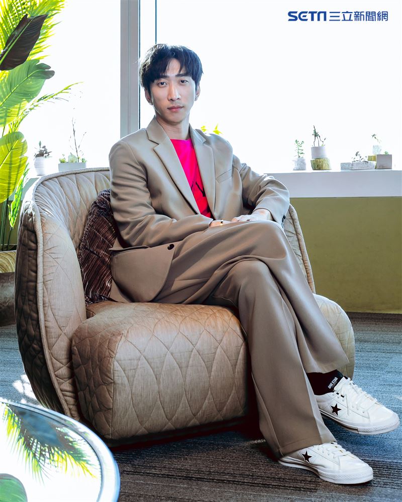 張懷顥三立新聞網專訪。（圖／記者楊澍攝影）