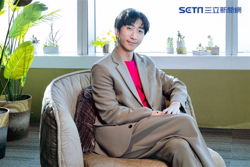 張懷顥三立新聞網專訪。（圖／記者楊澍攝影）