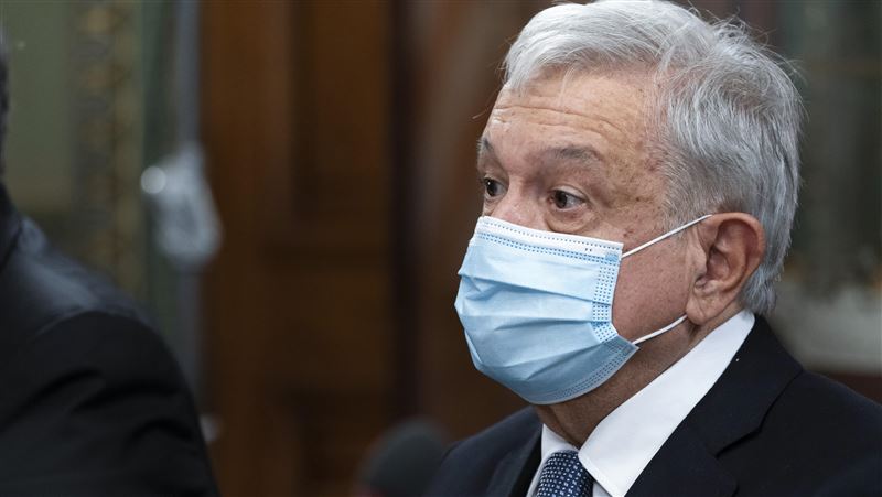 墨西哥總統2度確診　症狀輕微