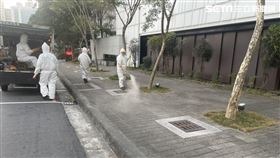 碳佐麻里高雄美術旗艦店,義享天地,萬豪酒店,漢神巨蛋,高市環保局提供,清消,確診