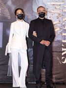 彭佳慧、指揮大師簡文彬跨樂衛武營音樂會。（記者邱榮吉/攝影）