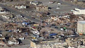 美國,龍捲風（圖／美聯社／達志影像）