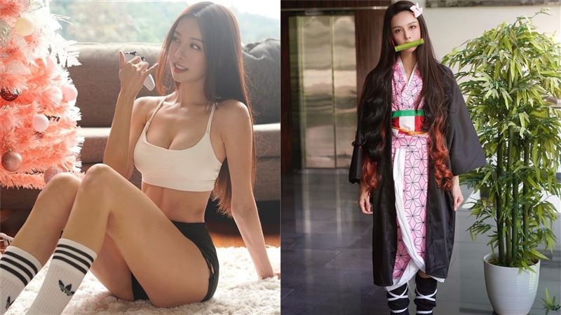 鋼琴女神變裝洩腿根黑影　網一看嫌棄