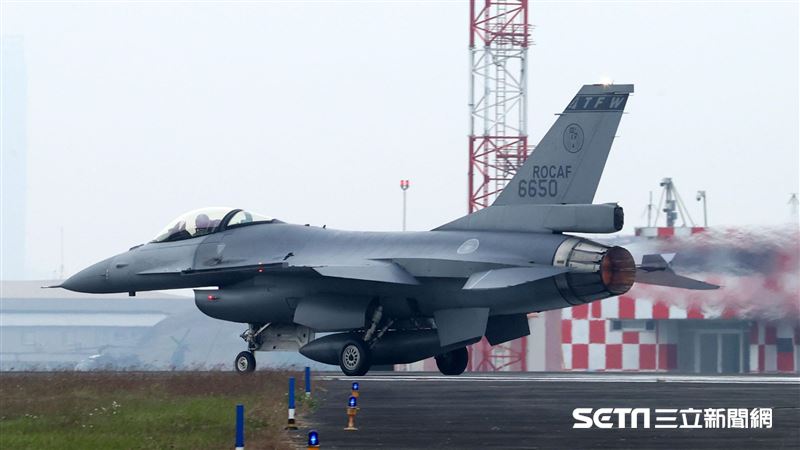 F16V外海失聯　例行訓練畫面曝
