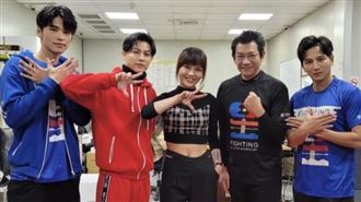 全明星4男神合體丟丟妹　吸萬人搶看