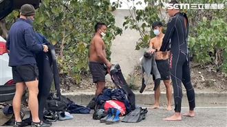 找到戰機殘骸　水下大隊續尋飛官陳奕