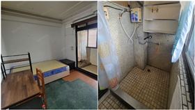 租房,台北,半套房,租屋,陽台,露天,浴室,天龍國（圖／翻攝自爆料公社