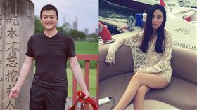 李亞鵬被爆與超模女友海哈金喜拍婚紗大片。（圖／翻攝自微博）