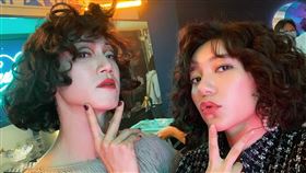 ▲郭雪芙（右）在《華燈初上2》換去吳慷仁飾演的媽媽桑「寶寶」的酒店上班。（圖／翻攝自郭雪芙臉書）