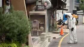 護城河,清消,足跡,燒肉（圖／新竹市政府提供）