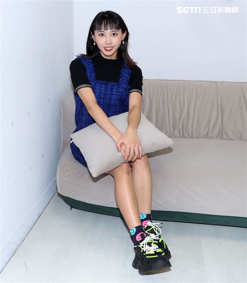 李芷婷三立新聞網專訪。（記者邱榮吉/攝影）