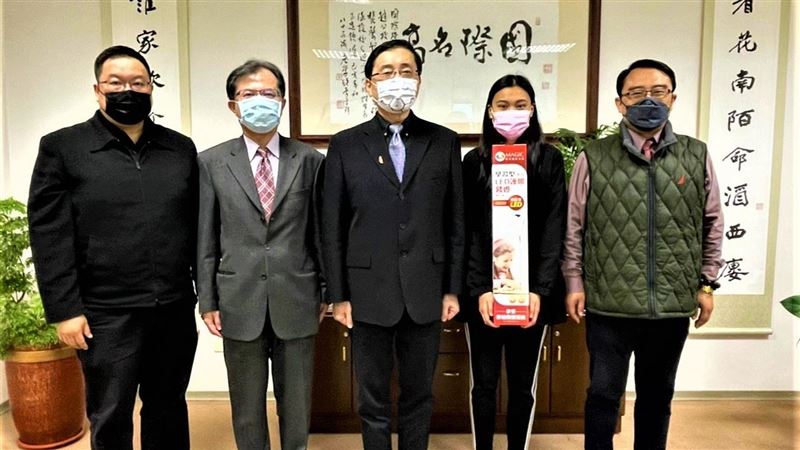 總統教育獎得主陳姵葳　錄取東華大學