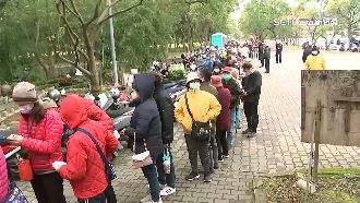 疫苗搶打潮　桃園1接種站人比疫苗多