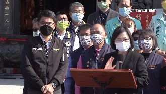 誇劉建國很會要預算　蔡英文：很頭痛