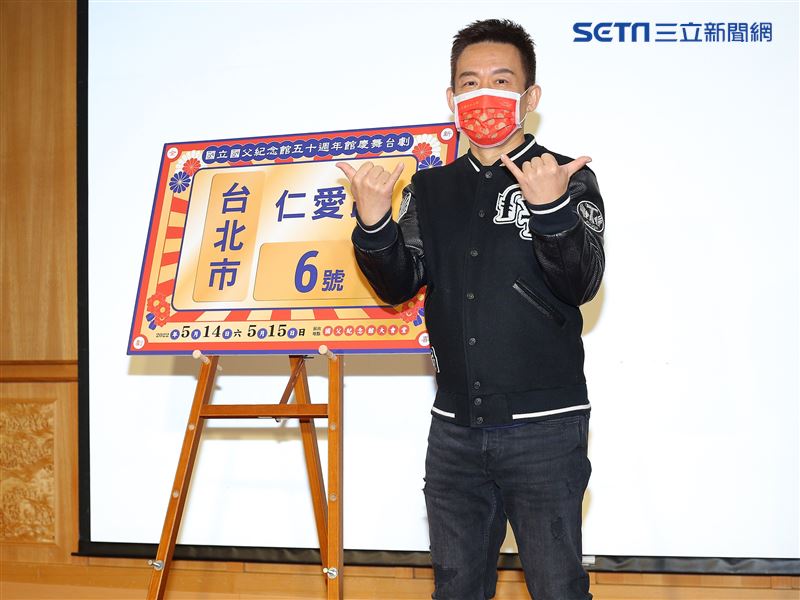 郭子乾、唐從聖、康茵茵、張瀞云、呂紹齊、龍龍、廖曉彤出席舞台劇《仁愛路六號》記者會。（圖／記者楊澍攝影）