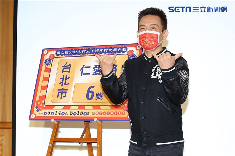 郭子乾、唐從聖、康茵茵、張瀞云、呂紹齊、龍龍、廖曉彤出席舞台劇《仁愛路六號》記者會。（圖／記者楊澍攝影）