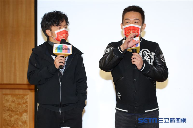 郭子乾、唐從聖、康茵茵、張瀞云、呂紹齊、龍龍、廖曉彤出席舞台劇《仁愛路六號》記者會。（圖／記者楊澍攝影）