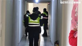 苗栗頭屋出租公寓發生2死命案。(圖／翻攝畫面)
