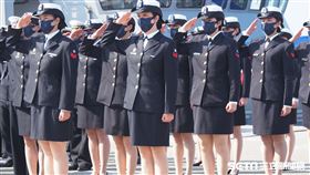 蔡英文出席「海軍一九二艦隊第一、二布雷艇中隊成軍典禮」(圖／記者陳政宇攝影）