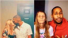 美國一對夫妻年齡相差37歲。（圖／翻攝自ttvleolove_3 TikTok）