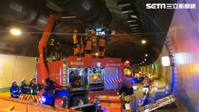 抽風機,工程,新店慈濟醫院（圖／翻攝畫面）