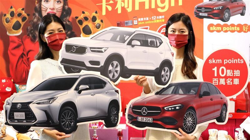百貨福袋首波搶先看　千元開回名車