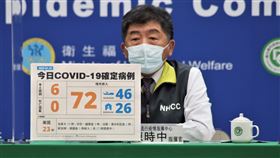 陳時中回應疫情。（圖／指揮中心提供）