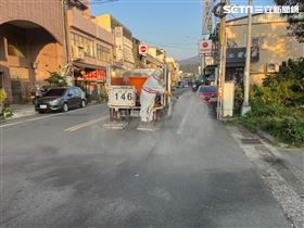 苗栗傳有境外個案確診女足跡，縣府進行清消匡列。（圖／翻攝畫面）