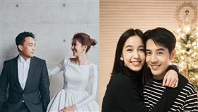 曾沛慈開心在臉書曬出婚紗照，陳庭妮誇她是「最美的新娘」！（圖／翻攝自臉書）