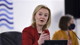 英國外相特拉斯（Liz Truss）。（圖／美聯社／達志影像）