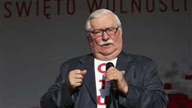 波蘭前總統萊赫·華勒沙（Lech Walesa）。（圖／美聯社／達志影像）